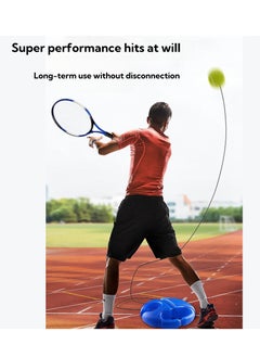 NOVOLAN NOVOLAN Tennis Trainer String Rebound Balls Refill, 6 Pack of String Balls for Single Player Rebound Training, 1.3m High Elastic Fitness Rebound Tennis Balls, 64mm Diameter, 60g for Enhanced Practice  - Image 3