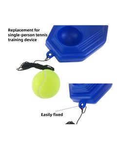 NOVOLAN NOVOLAN Tennis Trainer String Rebound Balls Refill, 6 Pack of String Balls for Single Player Rebound Training, 1.3m High Elastic Fitness Rebound Tennis Balls, 64mm Diameter, 60g for Enhanced Practice  - Image 4