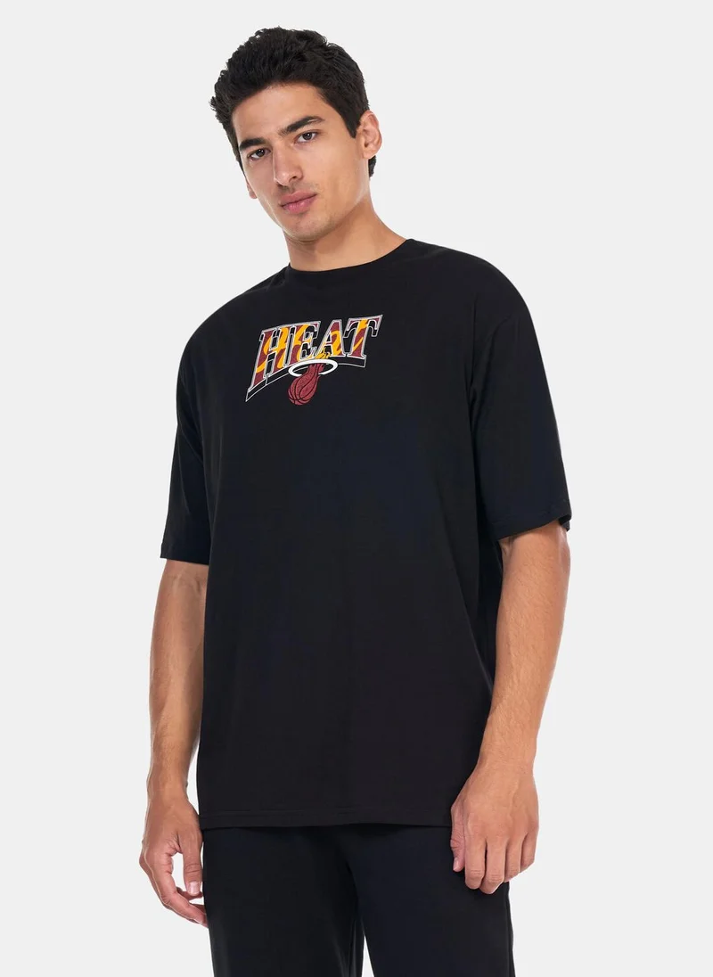 نيو ايرا Men's NBA Miami Heat Championship T-Shirt