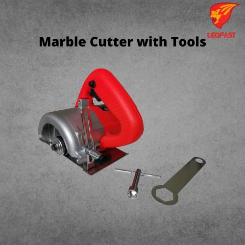 LEOFAST Professional Cutter For Marble/Tile/Wood, 110Mm, 1150 Watts, 13000 Rpm (Red), Corded-Electric - Image 4