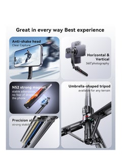 Yesido Yesido-SelfieStick-Support IP12_15 Magnet Function And Android Devices-SF19  - Image 3