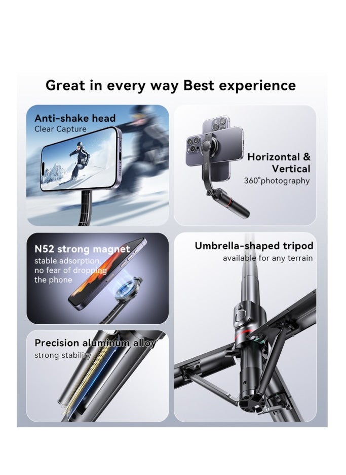 Yesido - Yesido-SelfieStick-Support IP12_15 Magnet Function And Android Devices-SF19 - Image 1