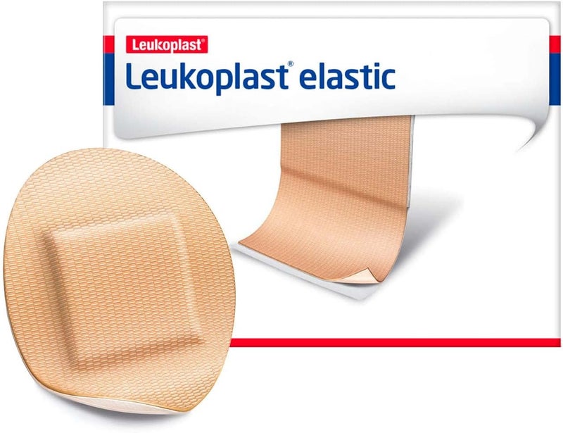 JOBST Leukoplast Elastic Fabric Adhesive Latex Free Bandages Oval Spot 125 100 in Box - Image 2