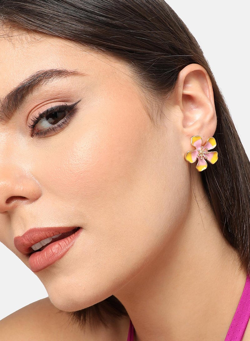 SOHI Casual Artificial Stud Earring Jewellery - Image 1