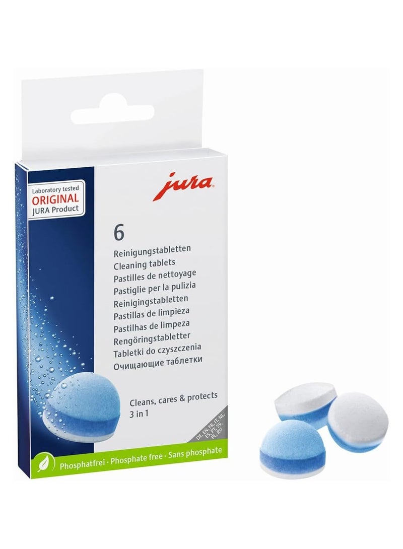 jura Cleaning Tablets 1X6 Pcs - Image 1