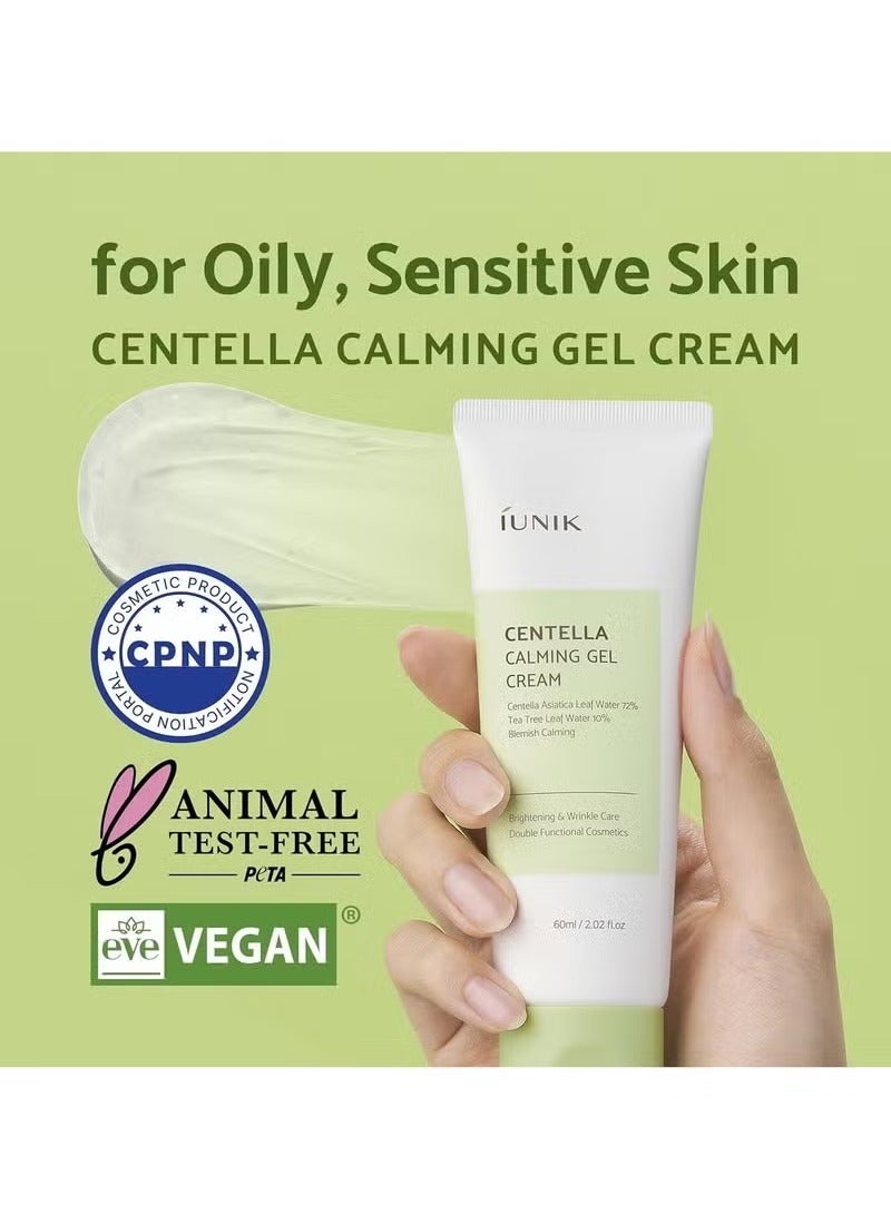 iUNIK Centella Calming Gel Cream 60 ml - Image 2