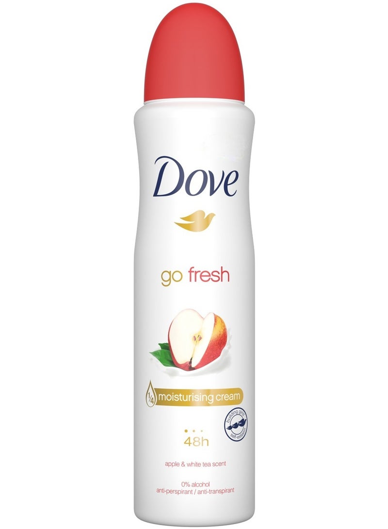 Dove Go fresh apple & white tea scent 250ml - Image 2