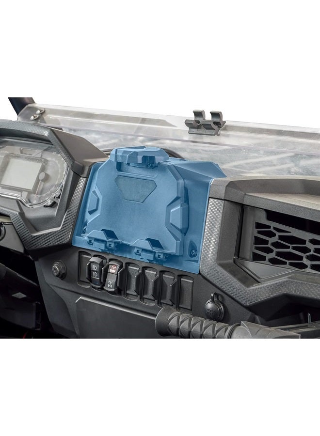 SAUTVS Electronic Device Holder with Storage Box Organizer Tray, Sporty Phone Tablet GPS Holder Mounts for Polaris RZR XP 1000 XP4 Turbo 2019-2023 Accessories - Image 2