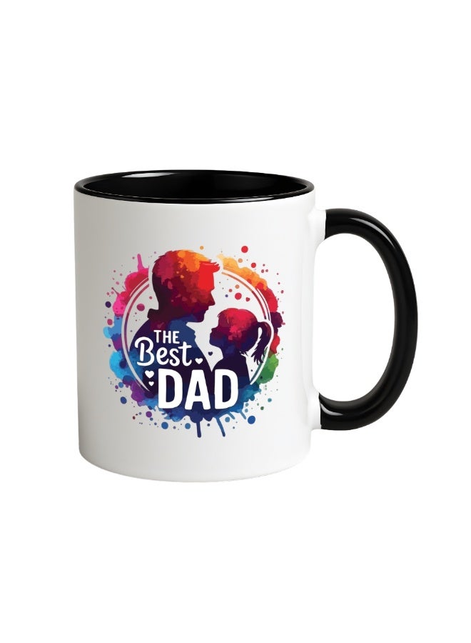 PRINTSHOP4ME Fathers Day Coffee Mug - Dad’s Birthday Gifts from Daughter Son - Gifts for Dad - Dad’s Black Ceramic Coffee Mug - Dad Gifts - Dad Appreciation Gifts - Gift for Daddy - Image 1
