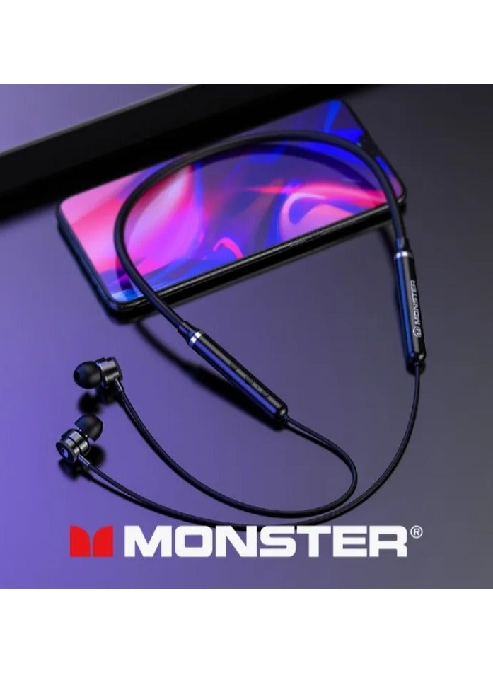 Monster SGO3 Pro Wireless Earphones Bluetooth 5.3 Magnetic Neckband Sports Headset, Waterproof, HiFi Sound, Type-C Fast Charging, Up to 15 Hours Playtime - Image 2