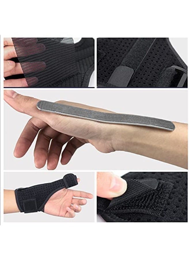 FDTY Thumb Splint Spica Support Brace  Reversible Thumb Wrist Stabilizer Compression Splint for BlackBerry Thumb, Trigger Finger, Hand Pain Relief, Arthritis, Tendonitis - Image 5