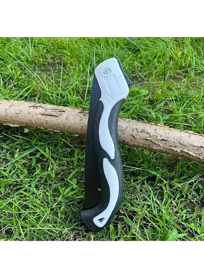 300mm Heavy Duty Folding Hand Saw for Camping Woodworking Outdoor Portable - Image 5