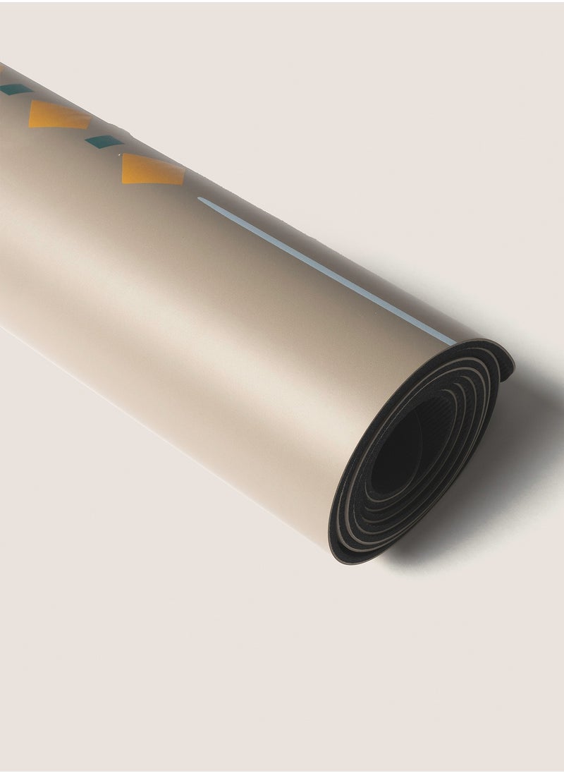 Tamdod Yoga Mat with Carry Bag – Eco-Friendly Natural Rubber Yoga Mat with Strap | Non-Slip Thick Yoga Mat for Stability | 183x61x0.4 cm | Ideal for Yoga, Pilates, and Intense Workouts  - Image 4