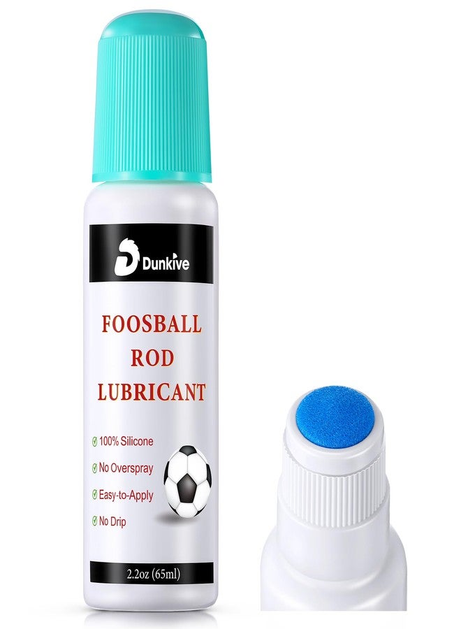 Dunkive Foosball Rod 100% Silicone Lubricant with No Spill Applicator Foosball Lubrication Oil for Table Rods Accessories - Image 1