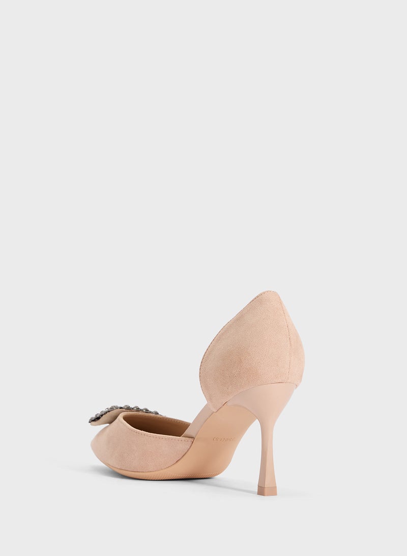 ELLA Embellished Ladies Pump  - Image 3
