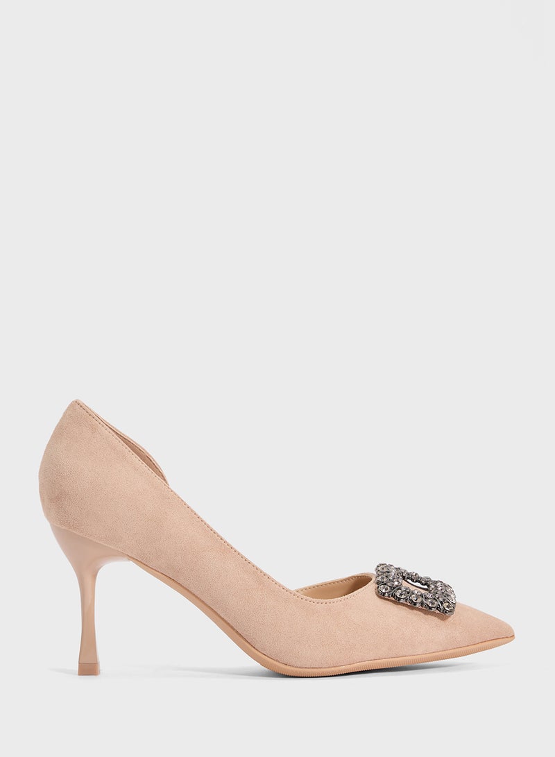 ELLA Embellished Ladies Pump  - Image 1