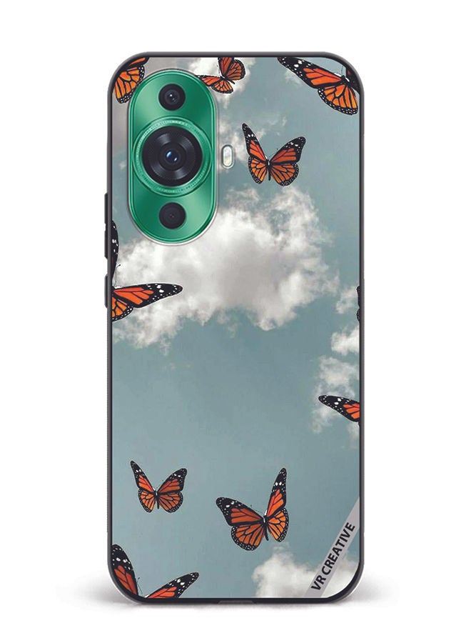 VR CREATIVE Protective Case Cover For Huawei nova 11 Butterfly Design Multicolour - Image 1
