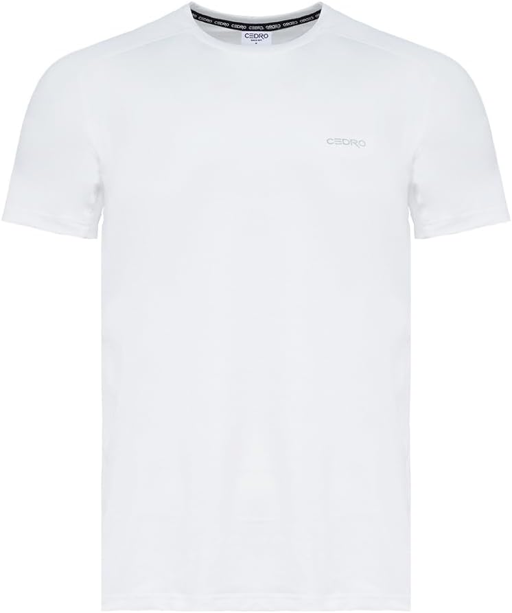 CEDRO Crew Neck T-Shirt for Men - Short Sleeve Regular Fit - Image 1