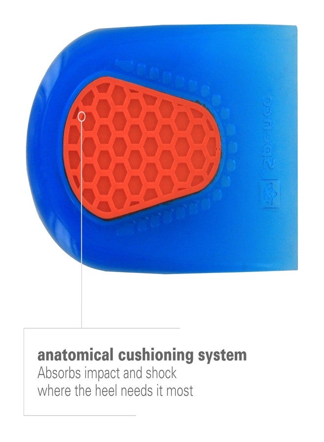 Spenco Gel Heel Cushion Shoe Inserts for Pain Relief from Heel Spurs or Bruises - Image 3