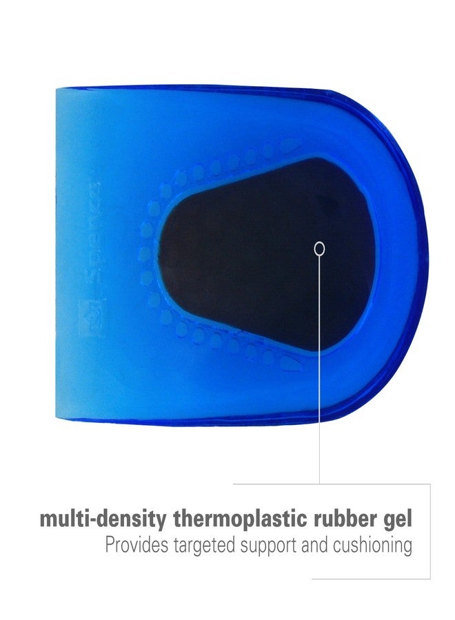 Spenco Gel Heel Cushion Shoe Inserts for Pain Relief from Heel Spurs or Bruises - Image 2