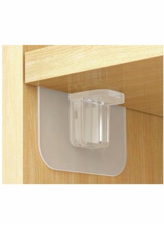 Y&D Punch Free Shelf Support Peg, 30 pcs Self Adhesive Shelves Clips for Kitchen Cabinet, Book Shelves, Strong Partition Holders Pin, Pin Closet, Brackets Clapboard Layer  - Image 2