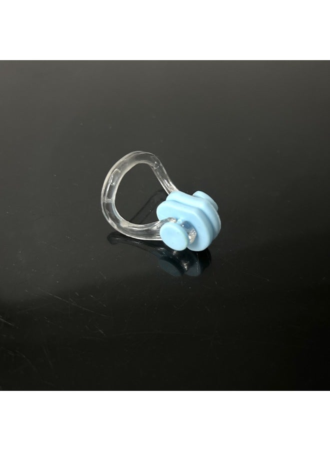 Generic Nose Clip Swimming Nose Clip Breath Clip Swimming Supplies Waterproof Nose Clip Sports Wading Equipment-Color:Jelly Powder - Image 4
