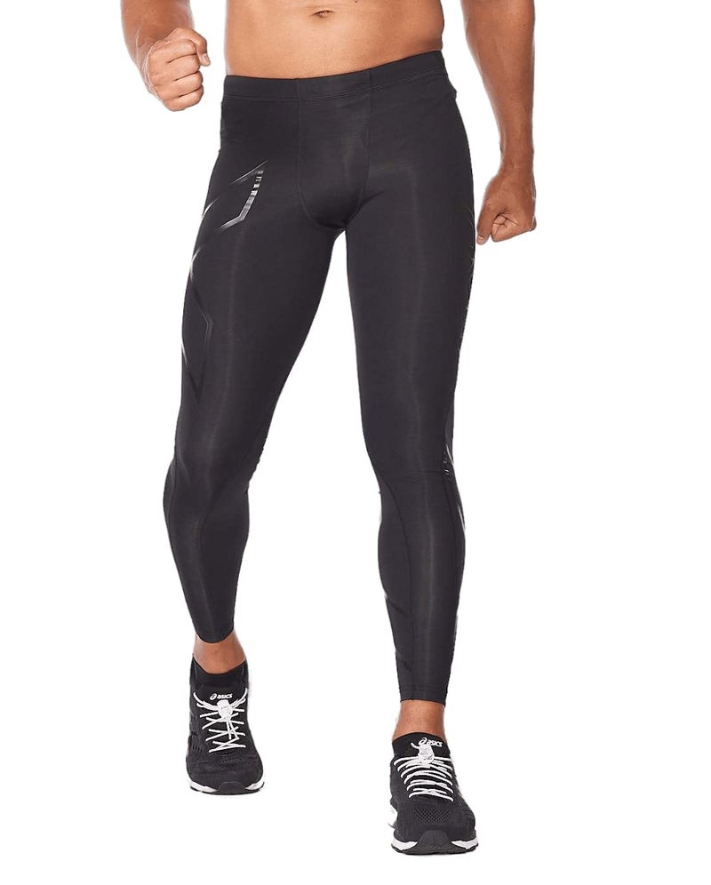 2XU Men's Core Compression Tights, Black/Nero, Medium