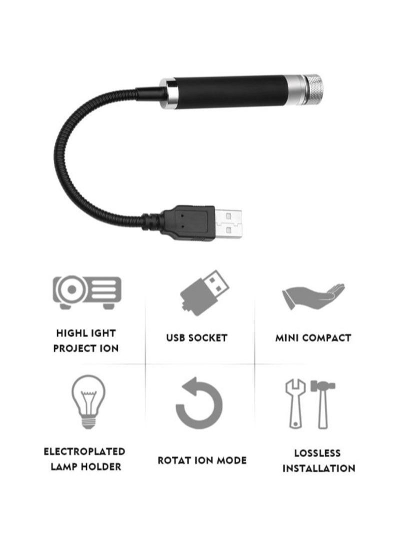 مصباح بإضاءة LED لسقف السيارة مزود بمنفذ USB - Image 1