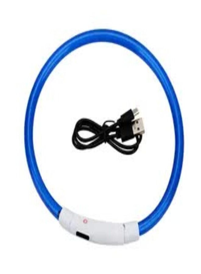 Altheqa ماء الحيوانات الأليفة وامض تضيء طوق الحيوانات الأليفة USB قابلة للشحن ليلة السلامة مضيئة متوهجة LED طوق الحيوانات الأليفة - Image 1