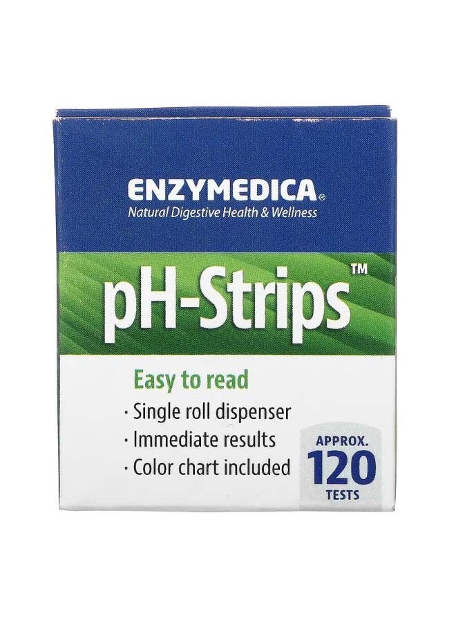 ENZYMEDICA pH Strips 16 Foot Single Roll Dispenser  - Image 1