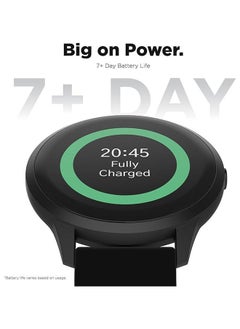 iTouch New Sport 4 Series Smartwatch Black Case Black Silicone Strap  - Image 5