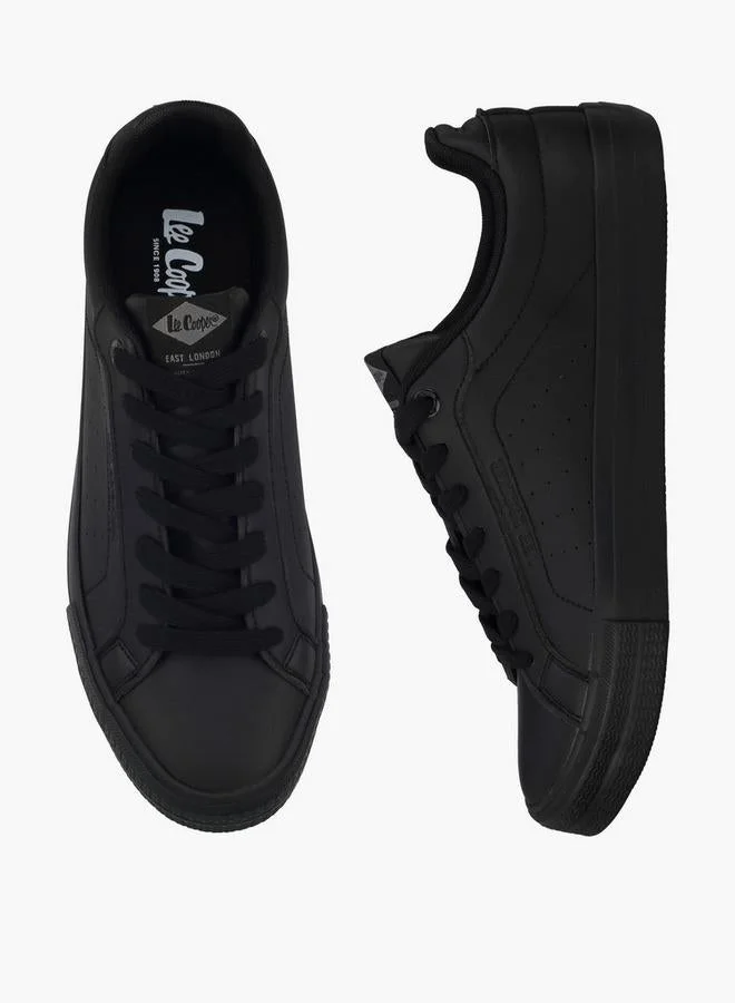 Lee Cooper BLACK Men Lace-Up Ankle Sneakers for Men | Best Price UAE