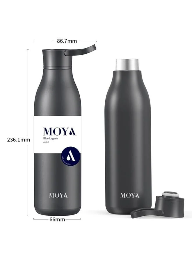 MOYA Moya Sustainable "Blue Lagoon" 460ml Black