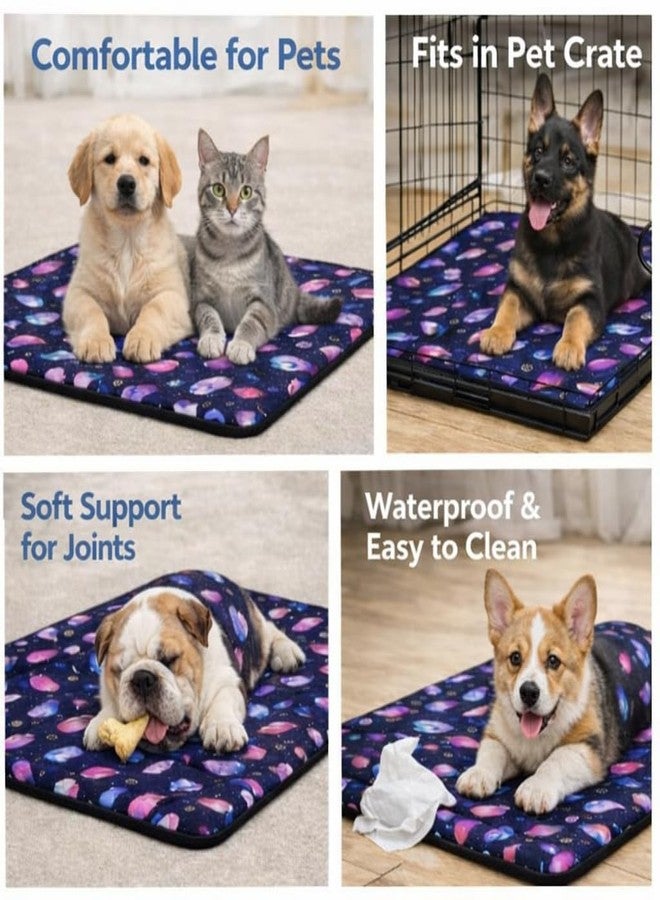 BohoBark Pet Floor Mat Small Size (Black) | Anti-Skid Waterproof Pet Mat for Dogs & Cats | Easy Wash Feeding & Sleeping Mat | Durable Non-Slip Pet Mat for Indoor Use - Image 2