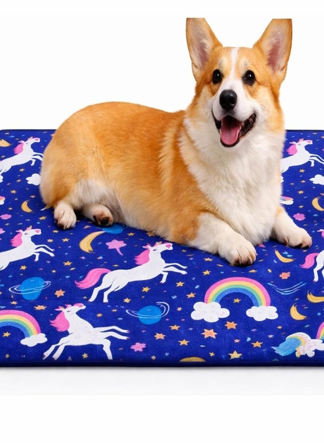 BohoBark Pet Floor Mat Small Size (Black) | Anti-Skid Waterproof Pet Mat for Dogs & Cats | Easy Wash Feeding & Sleeping Mat | Durable Non-Slip Pet Mat for Indoor Use - Image 5