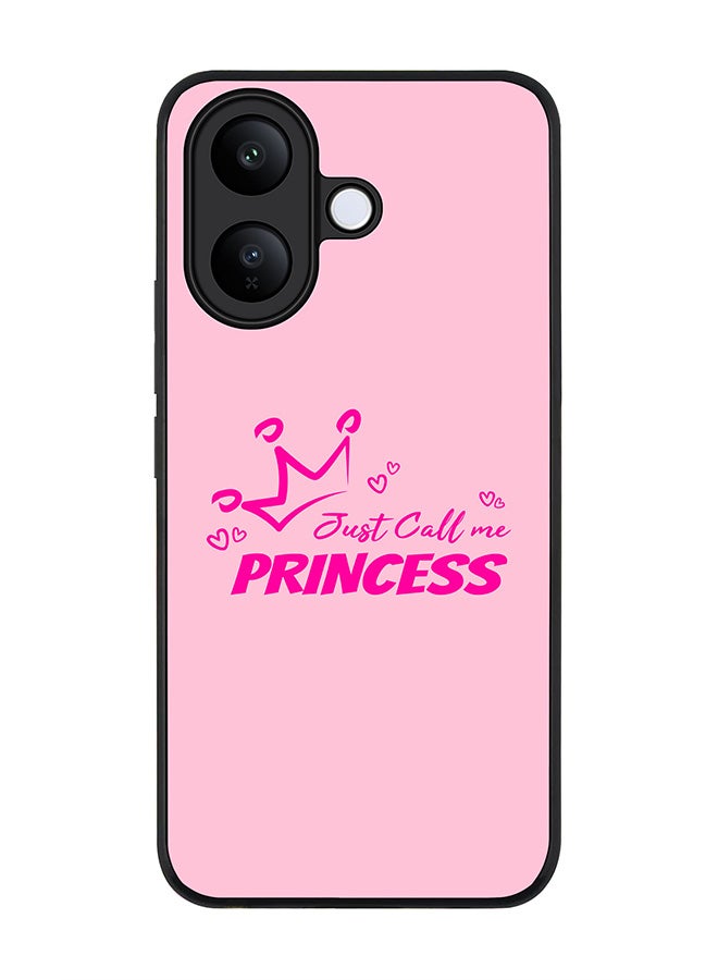 For vivo V60 Lite 5G / V60 Lite 4G Case,Slim fit Camera Protection, Shockproof Thin Phone cover  - Just call me princess