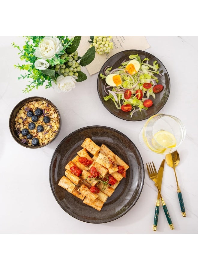 LERATIO مجموعة أدوات الطعام الخزفية LERATIO لـ 4 أشخاص - Image 3
