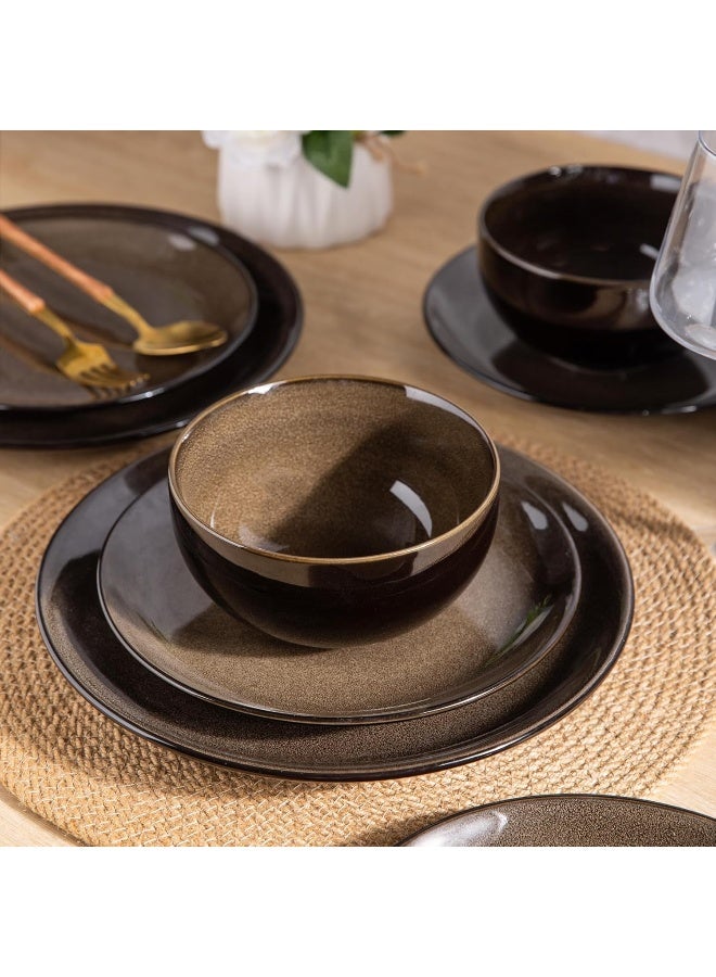 LERATIO مجموعة أدوات الطعام الخزفية LERATIO لـ 4 أشخاص - Image 4