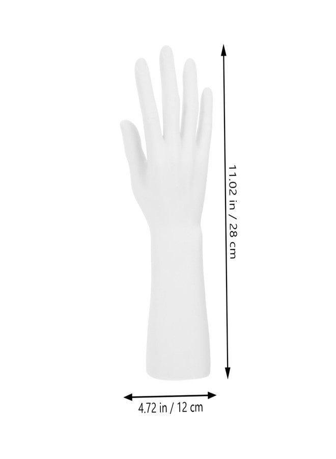 UKCOCO Male Hand Mannequin Display for Jewelry 2Pcs Desktop Ring Holder Multi-Function Hand Model for Bracelets Watches and Rings Durable and Lightweight - Image 2