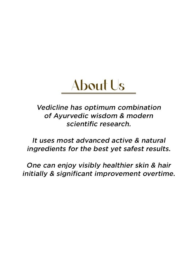 فيديك لاين مجموعة الوجه الذهبية من فيديك لاين لبشرة مشرقة ومتوهجة ذهبية جميلة مع مكونات الزعفران واللوز وخشب الصندل (منظف، مقشر، كريم، جل تدليك، عبوة، مصل)، 49 مل - Image 2