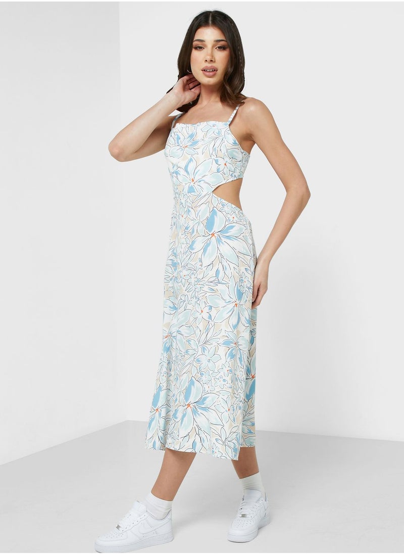 Ginger - Floral Printed Dress - Image 1