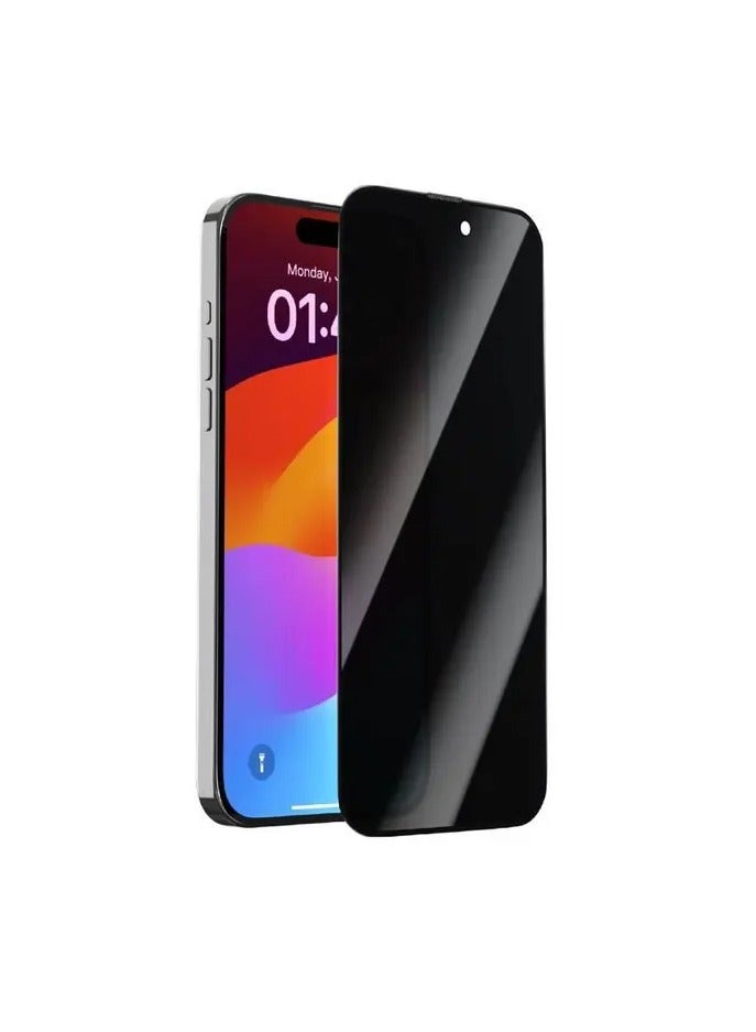 Devia iPhone 15 Pro Screen Protector ensures that your screen is protected from scratches and shocks while maintaining your personal privacy. Thanks to the double-reinforced glass and supports quick fingerprint recognition - Image 1