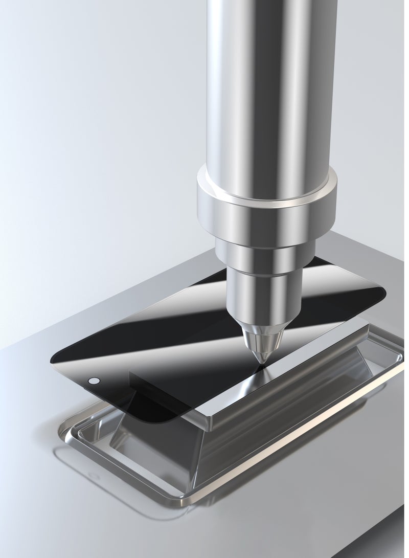 Devia iPhone 15 Pro Screen Protector ensures that your screen is protected from scratches and shocks while maintaining your personal privacy. Thanks to the double-reinforced glass and supports quick fingerprint recognition - Image 5