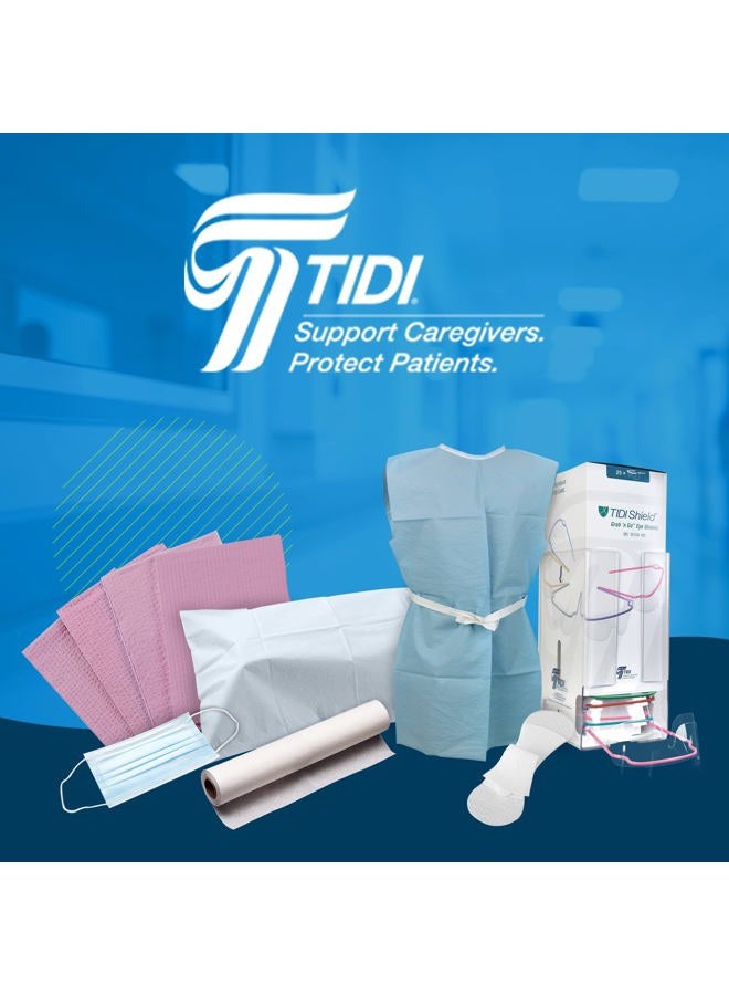 Tidi Avalon Papers 1001 Professional Towel, 3-Ply Tissue, 13'' x 18", White (Pack of 500) - Image 5