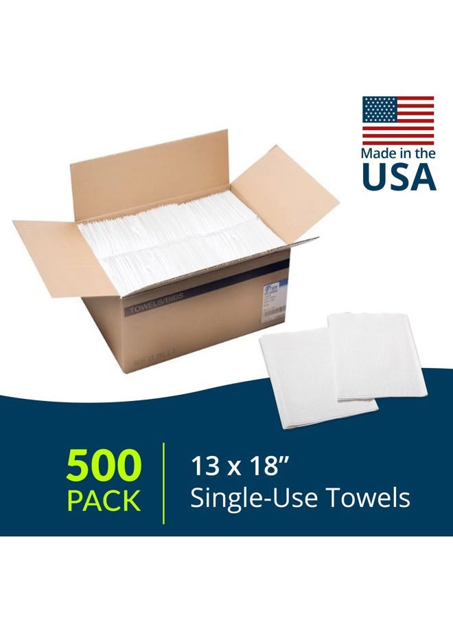 Tidi Avalon Papers 1001 Professional Towel, 3-Ply Tissue, 13'' x 18", White (Pack of 500) - Image 2