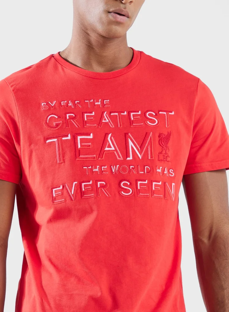 Liverpool FC Liverpool Greatest Team T-Shirt