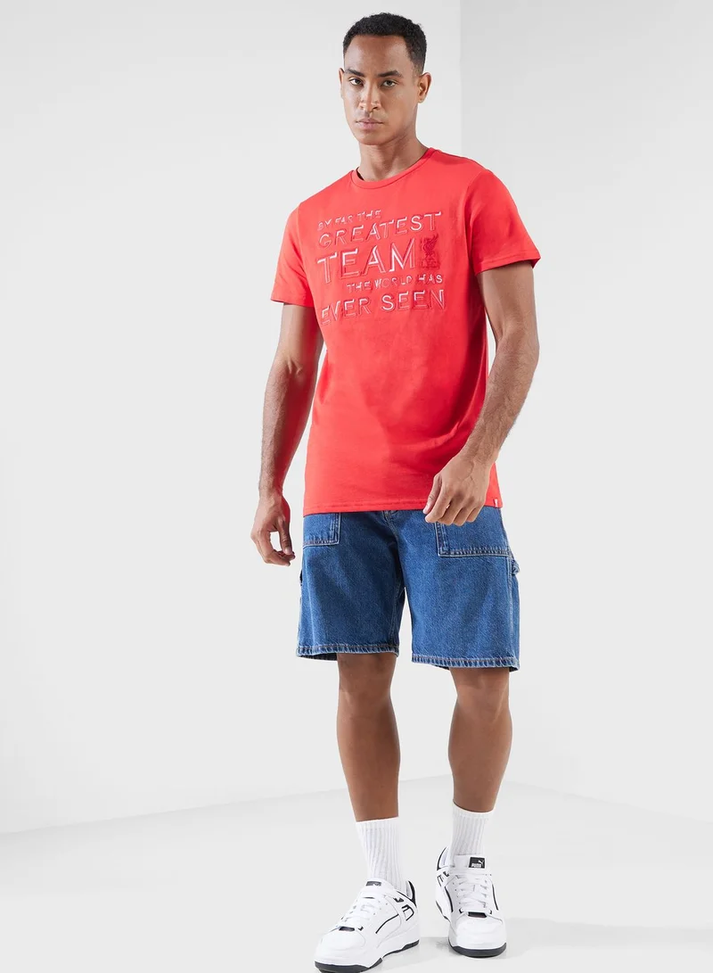 Liverpool FC Liverpool Greatest Team T-Shirt