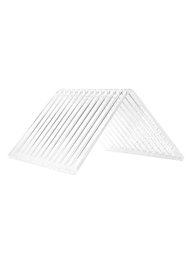 MONSSIVE MONSSIVE Acrylic 12 slot magazine holder desktop Organiser office Organiser  - Image 1