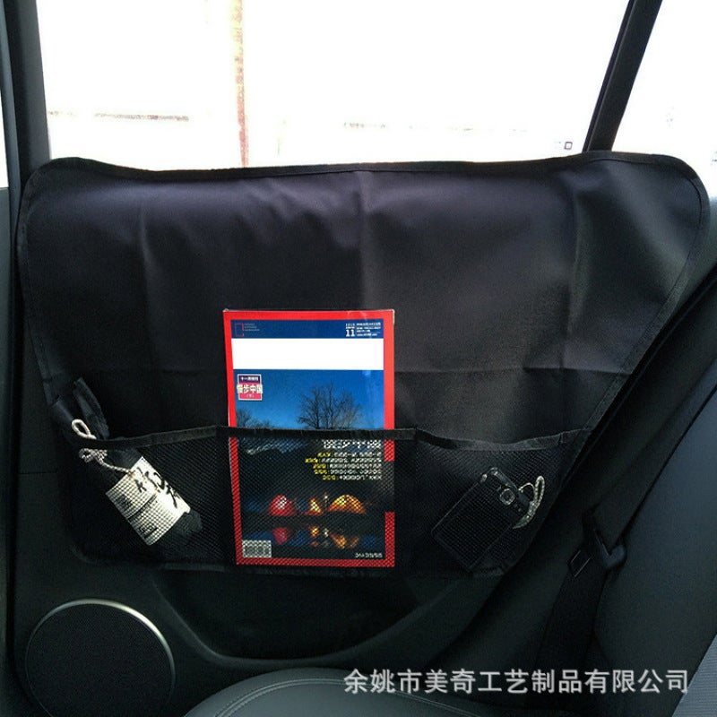 Car Door Pet Pad 72x42 Oxford Fabric Dog - Magic Tape Installation Scratch Protector for Vehicles - Image 3