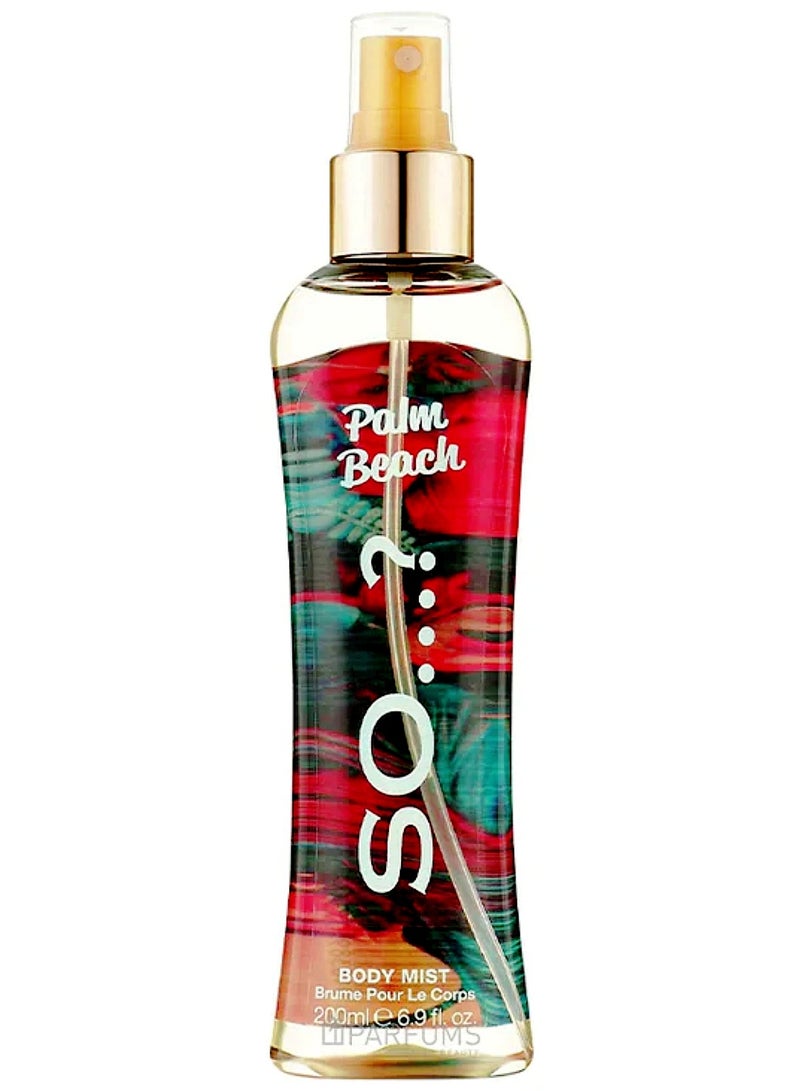 So..? Palm Beach Body Spray 200 ml - Image 1
